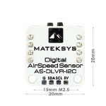 Original MATEKSYS MATEK DIGITAL AIRSPEED SENSOR AS-DLVR-I2C 4~5.5V 5mA for ArduPilot RC Multirotor Airplane DIY Drone Parts